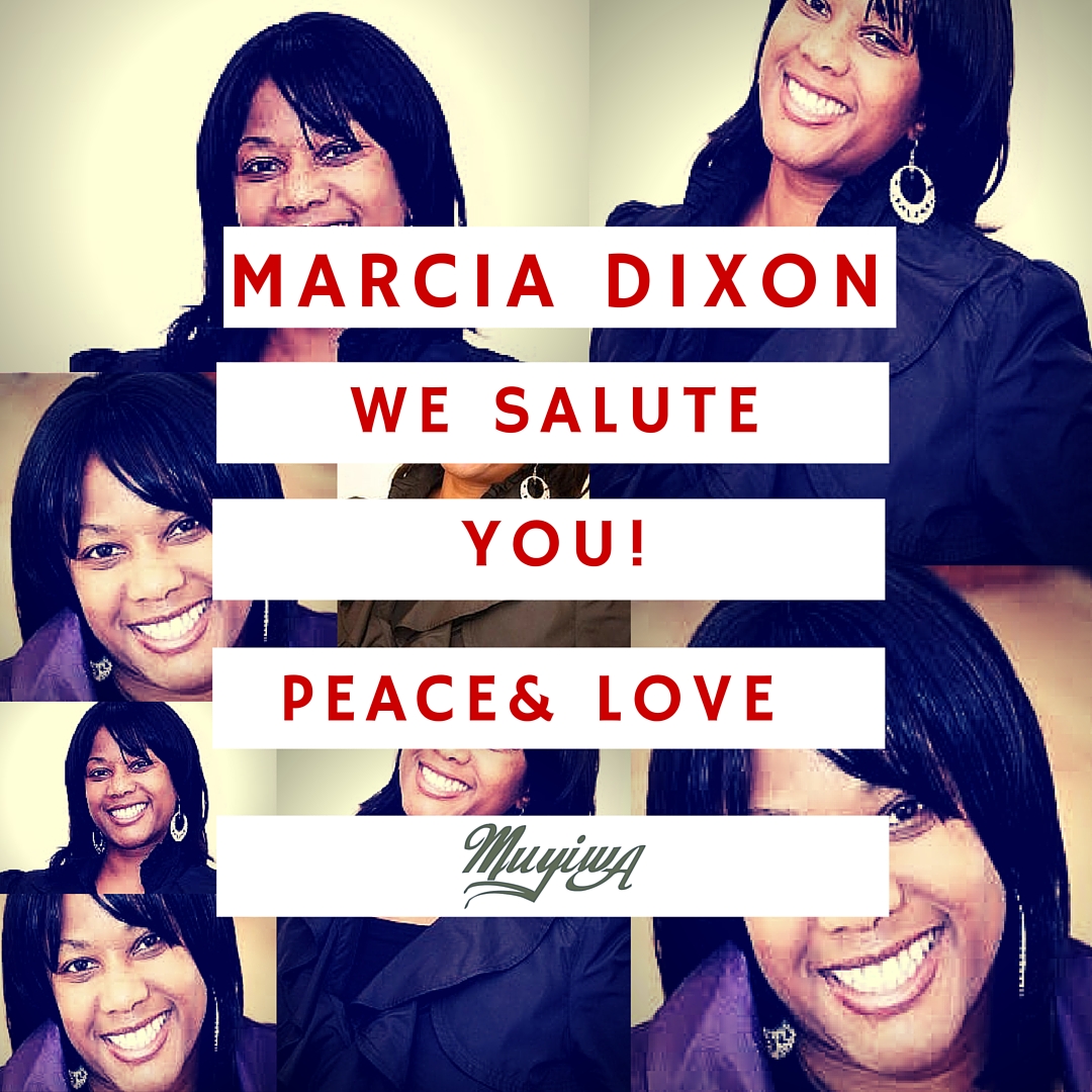 Marcia we salute you!